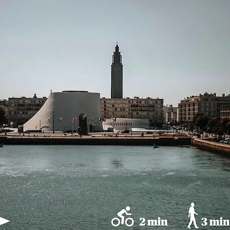 Centre Lh - Parking Prive - Evasion Urbaine Le Havre